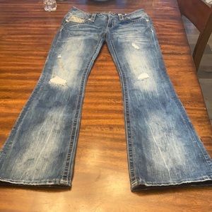 MISS ME MID RISE BOOT DISTRESSED.